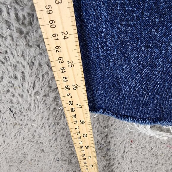 Old Navy Jeans Womens 16 Med Wash Stretch High Rise Button Fly OG Straight *GUC* - Picture 7 of 12